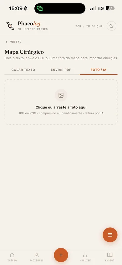 Mapa — enviar foto